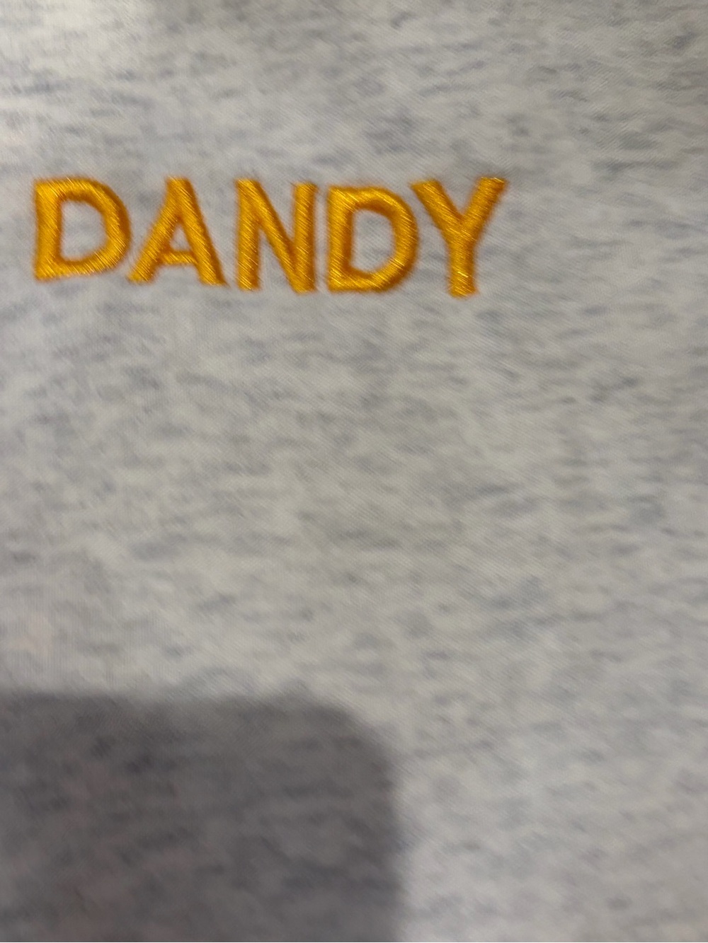 Dandy “Gift Giving" Oversized Lux Hoodie in Heather Gray womens size small - Picture 6 of 8